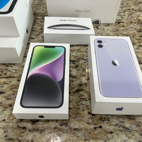 IPHONE, IPAD, MAC MINI, MAGIC MOUSE Box 6 boxes in total - Picture 4 of 5